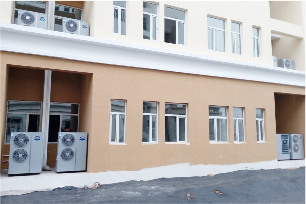 办公楼空气能冷暖系统