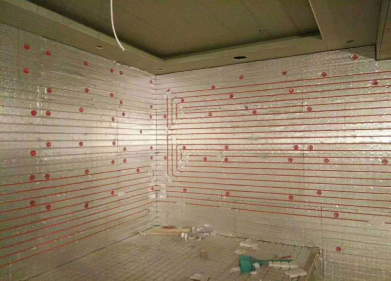 桂林某会所桑拿房电地暖墙暖案例